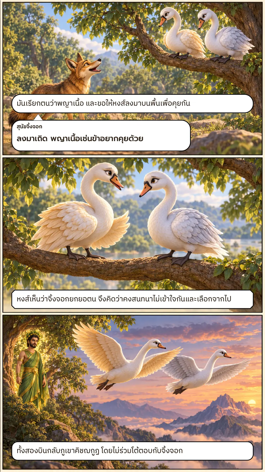 จตุมัฏฐชาดก ตอนที่ ๑ หน้า ๔