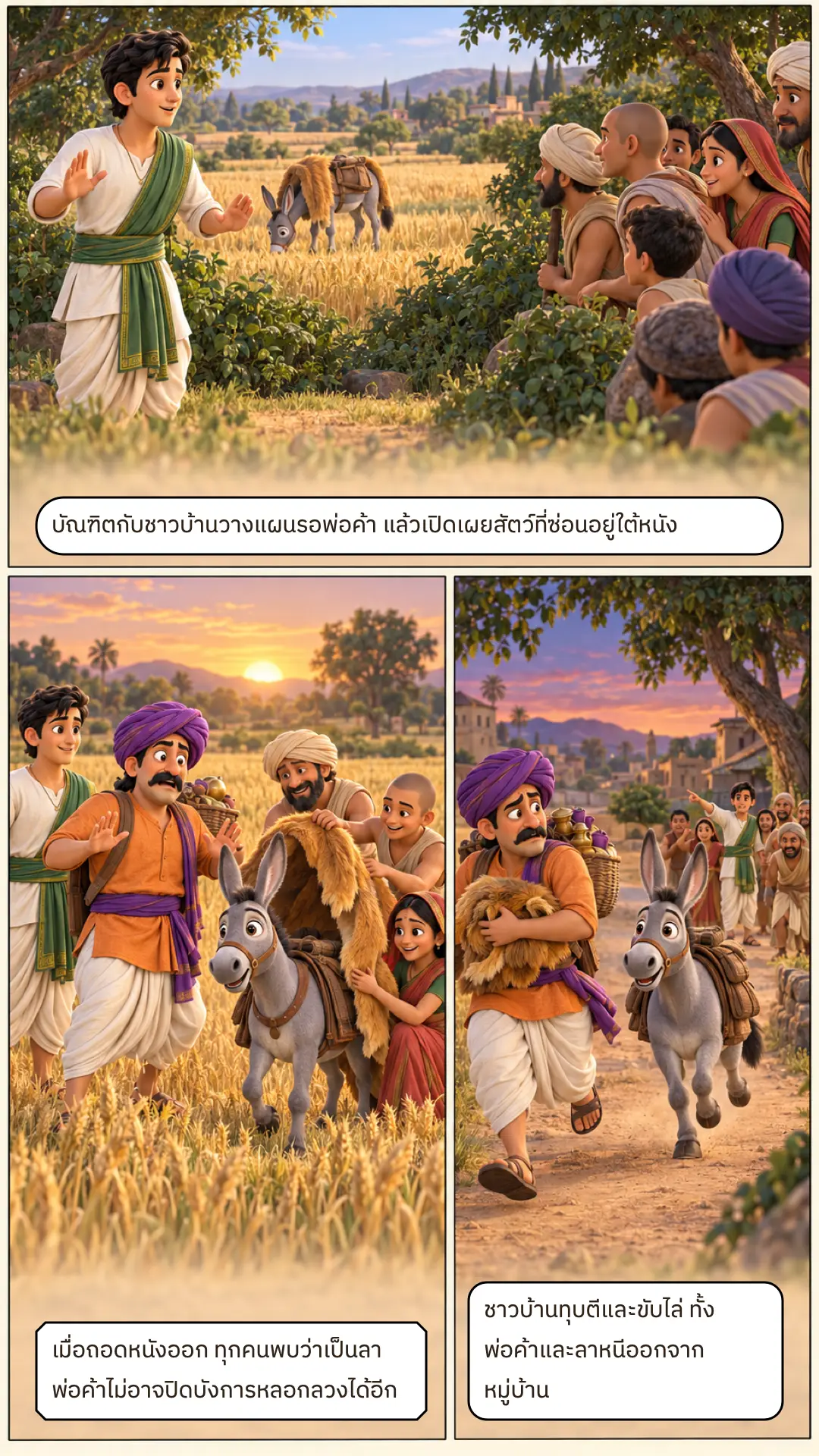 สีหจัมมชาดก ตอนที่ ๑ หน้า ๖