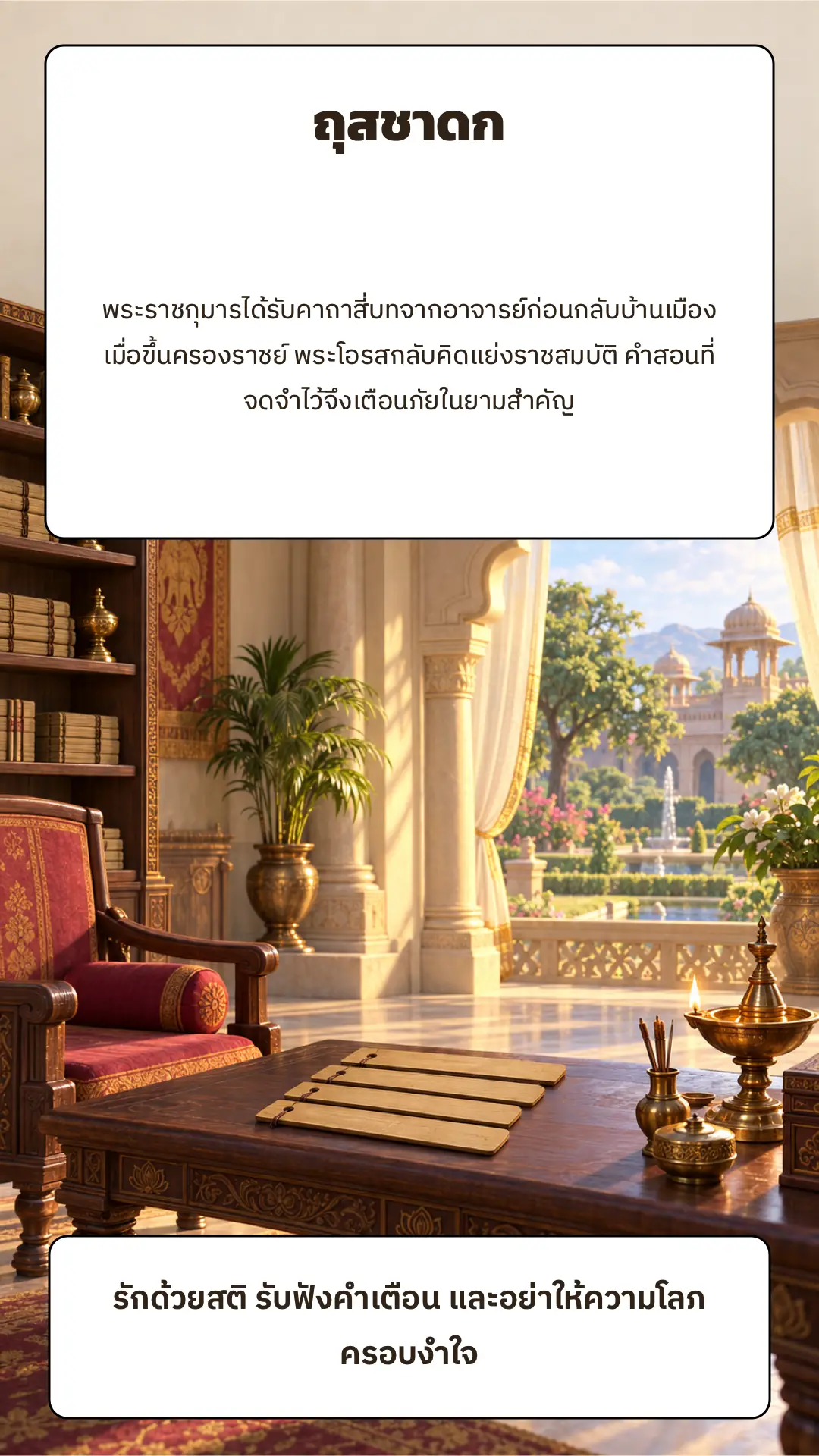 ถุสชาดก ตอนที่ ๑ หน้า ๑๐