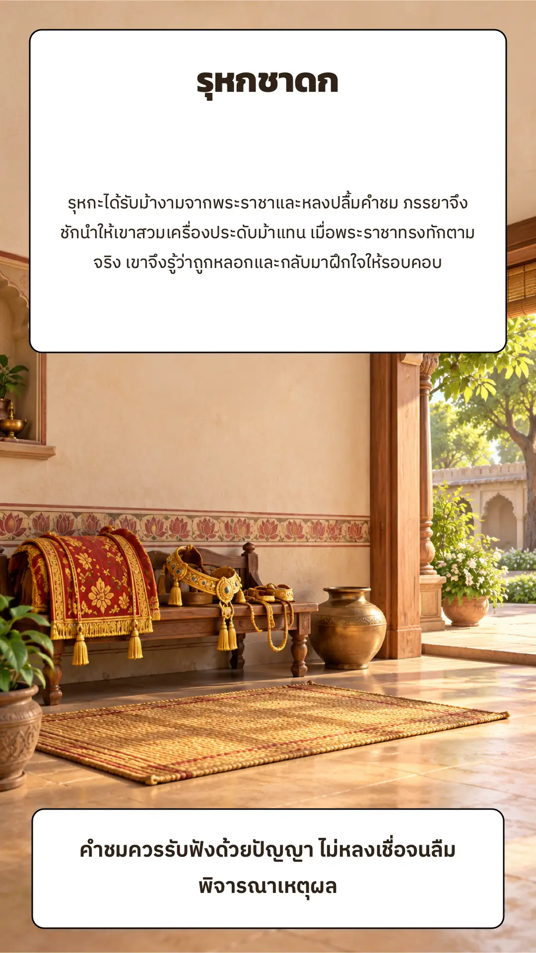 รุหกชาดก ตอนที่ ๑ หน้า ๘