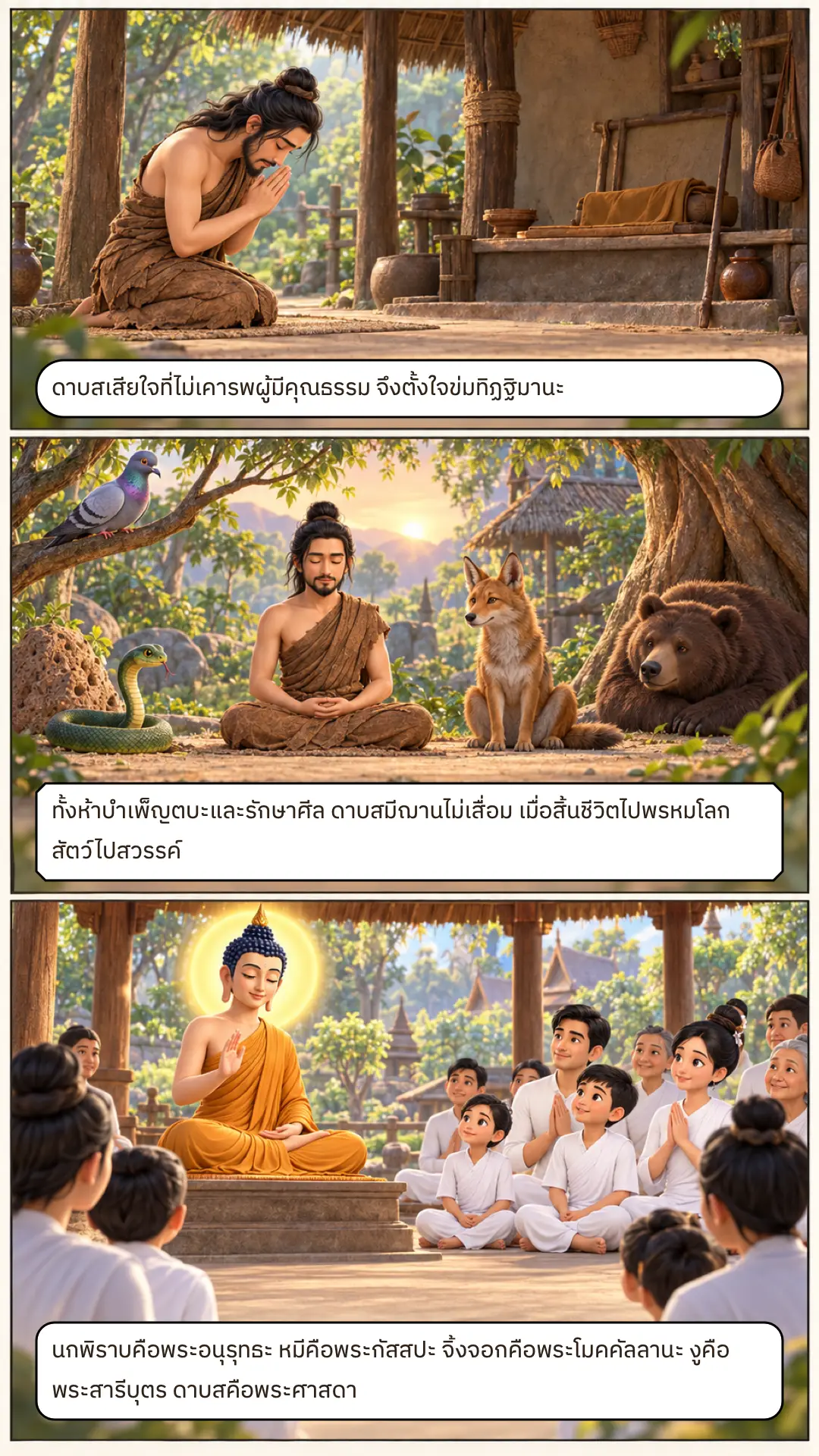 ปัญจุโปสถิกชาดก ตอนที่ ๑ หน้า ๗