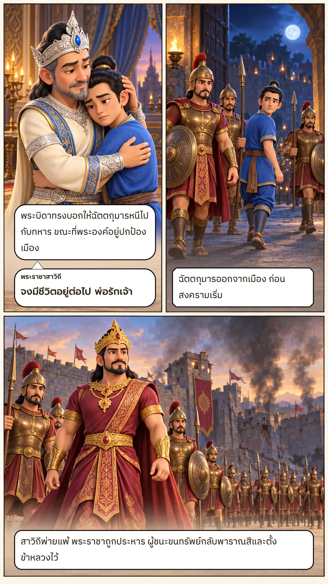 พรหาฉัตตชาดก ตอนที่ ๑ หน้า ๓