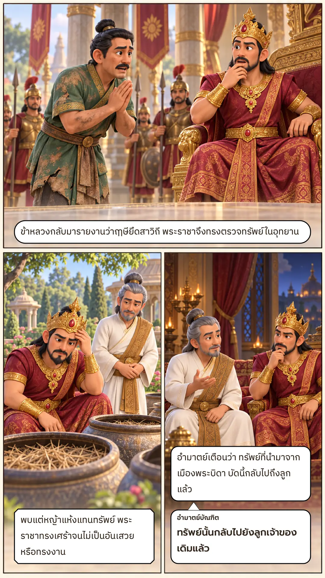 พรหาฉัตตชาดก ตอนที่ ๑ หน้า ๘
