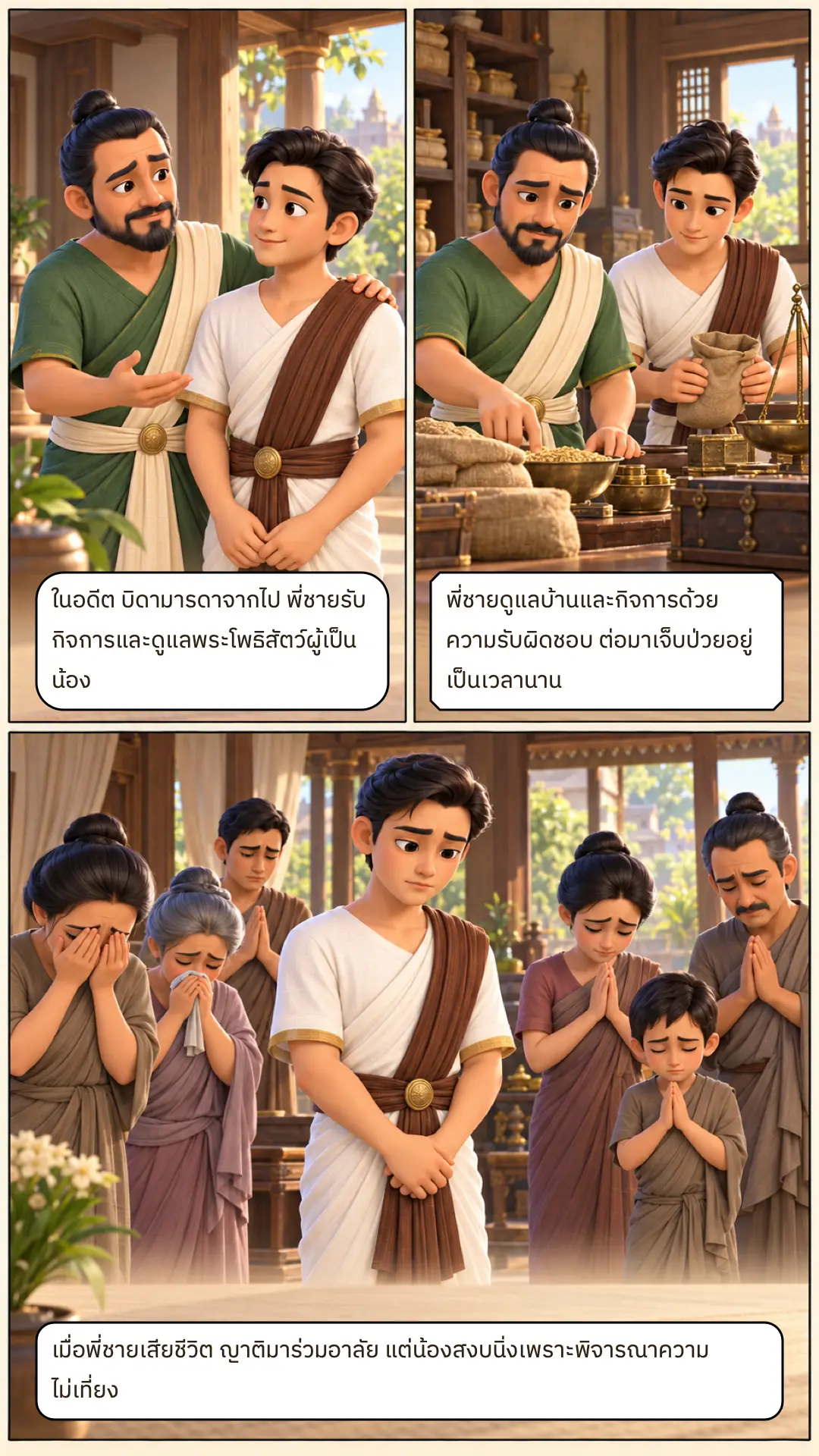 มตโรทนชาดก ตอนที่ ๑ หน้า ๓