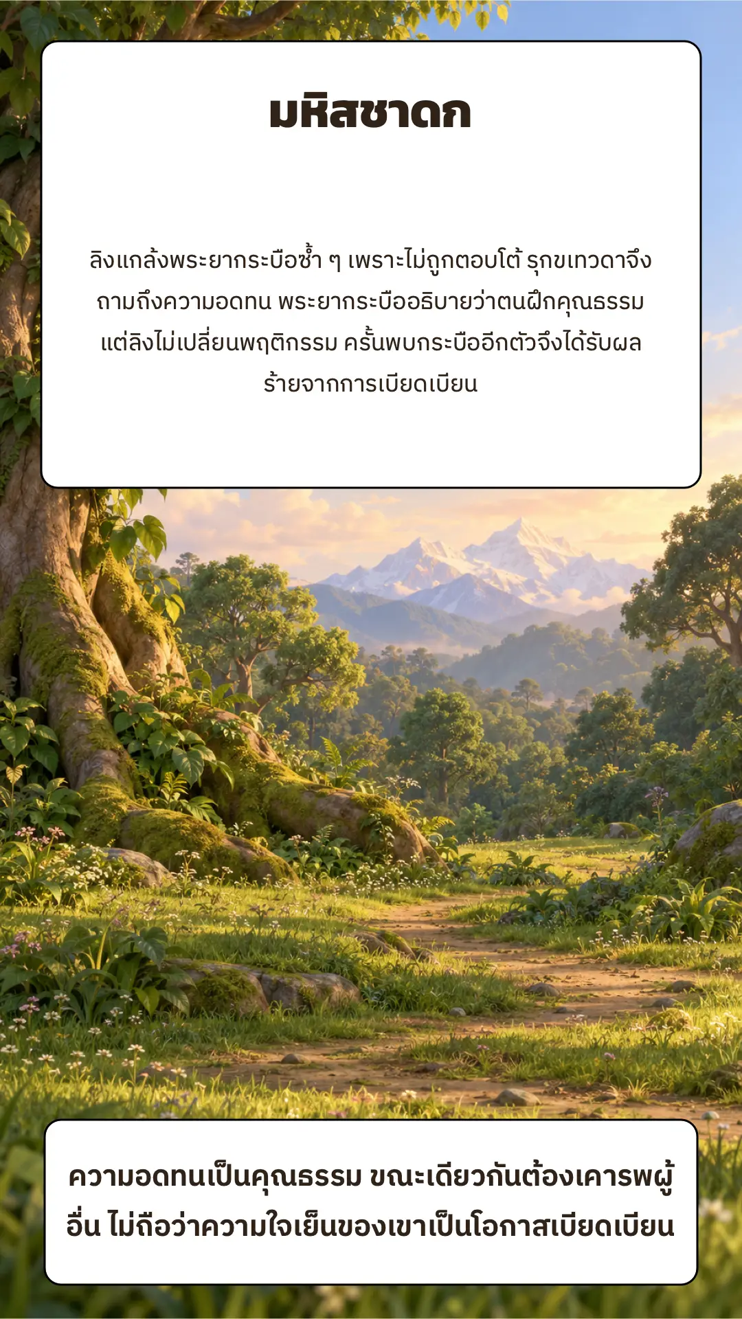 มหิสชาดก ตอนที่ ๑ หน้า ๖