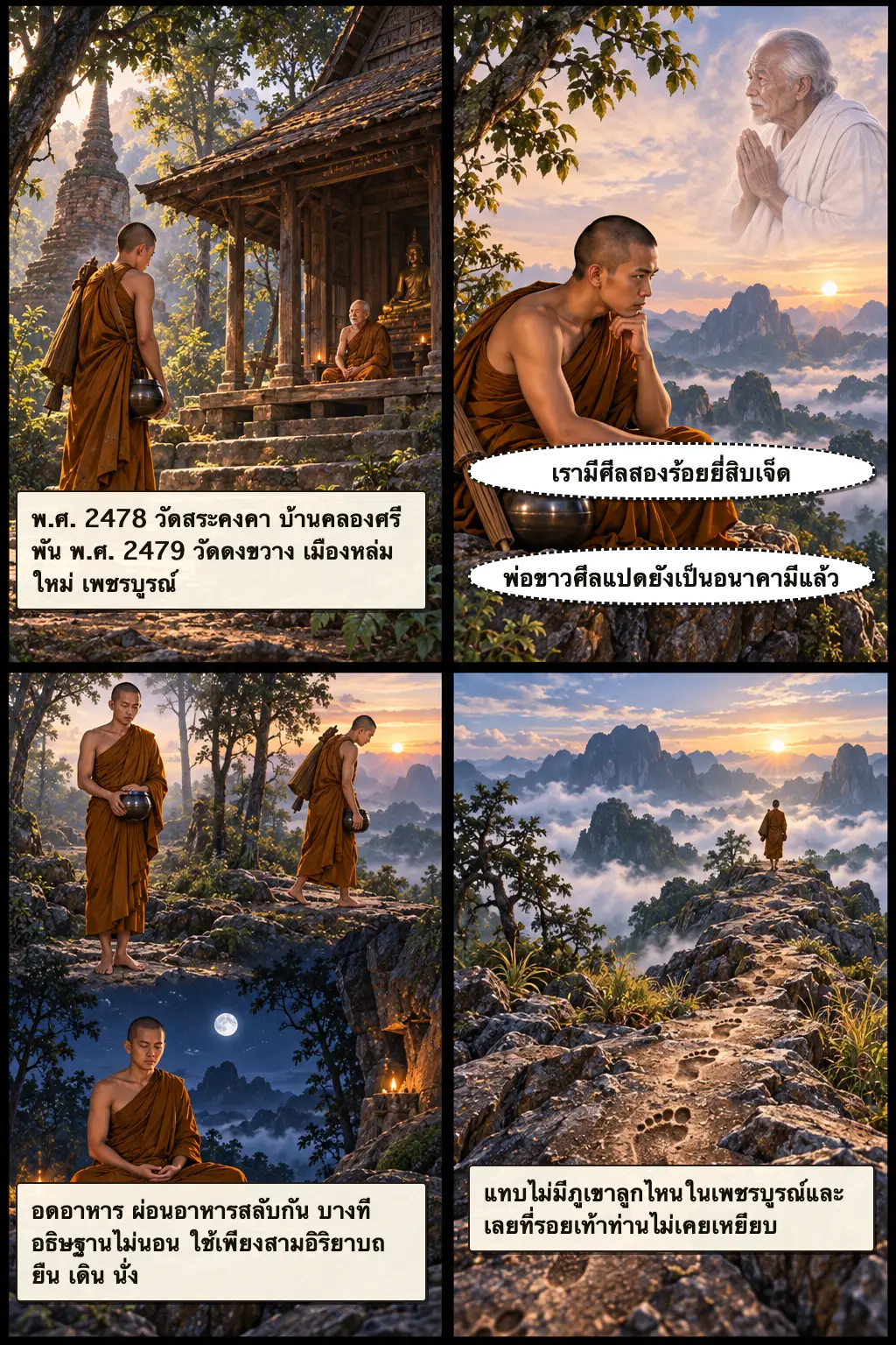 หลวงปู่ชอบ ฐานสโม ตอนที่ ๒ หน้า ๖