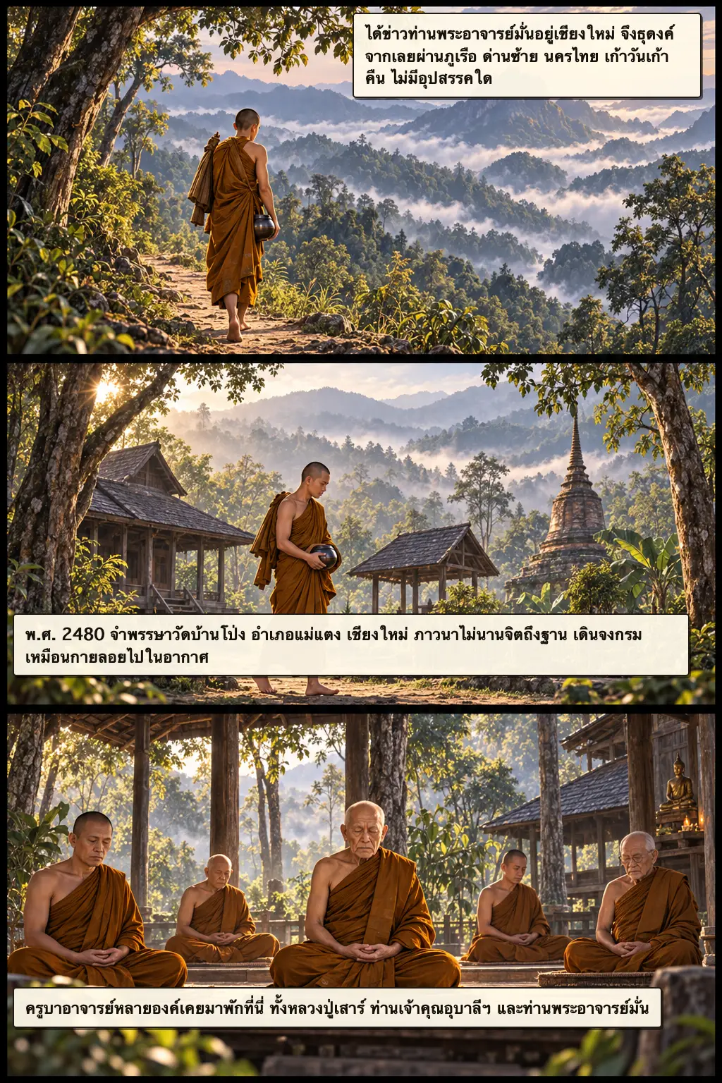 หลวงปู่ชอบ ฐานสโม ตอนที่ ๒ หน้า ๗