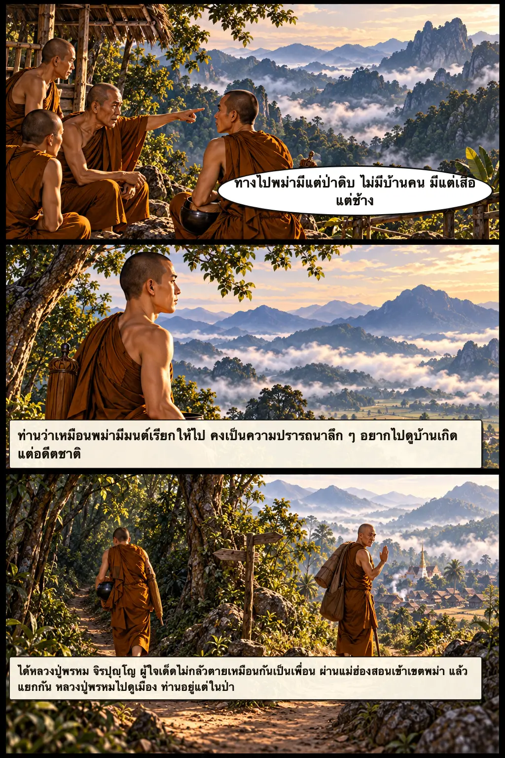 หลวงปู่ชอบ ฐานสโม ตอนที่ ๒ หน้า ๙