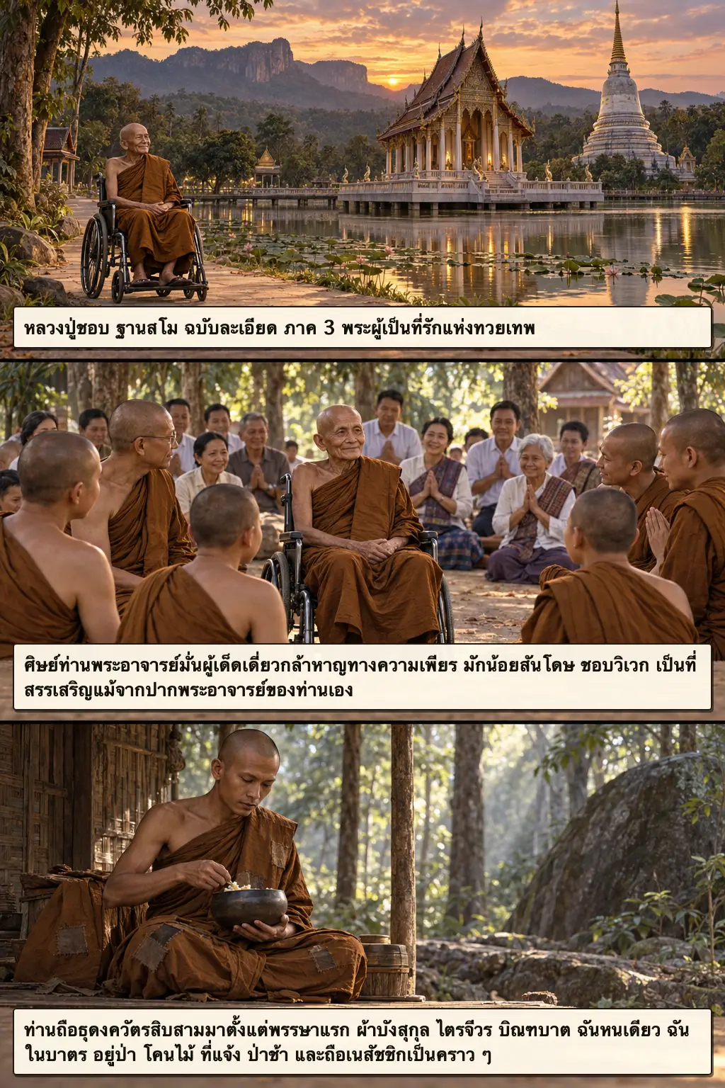 หลวงปู่ชอบ ฐานสโม ตอนที่ ๓ หน้า ๒