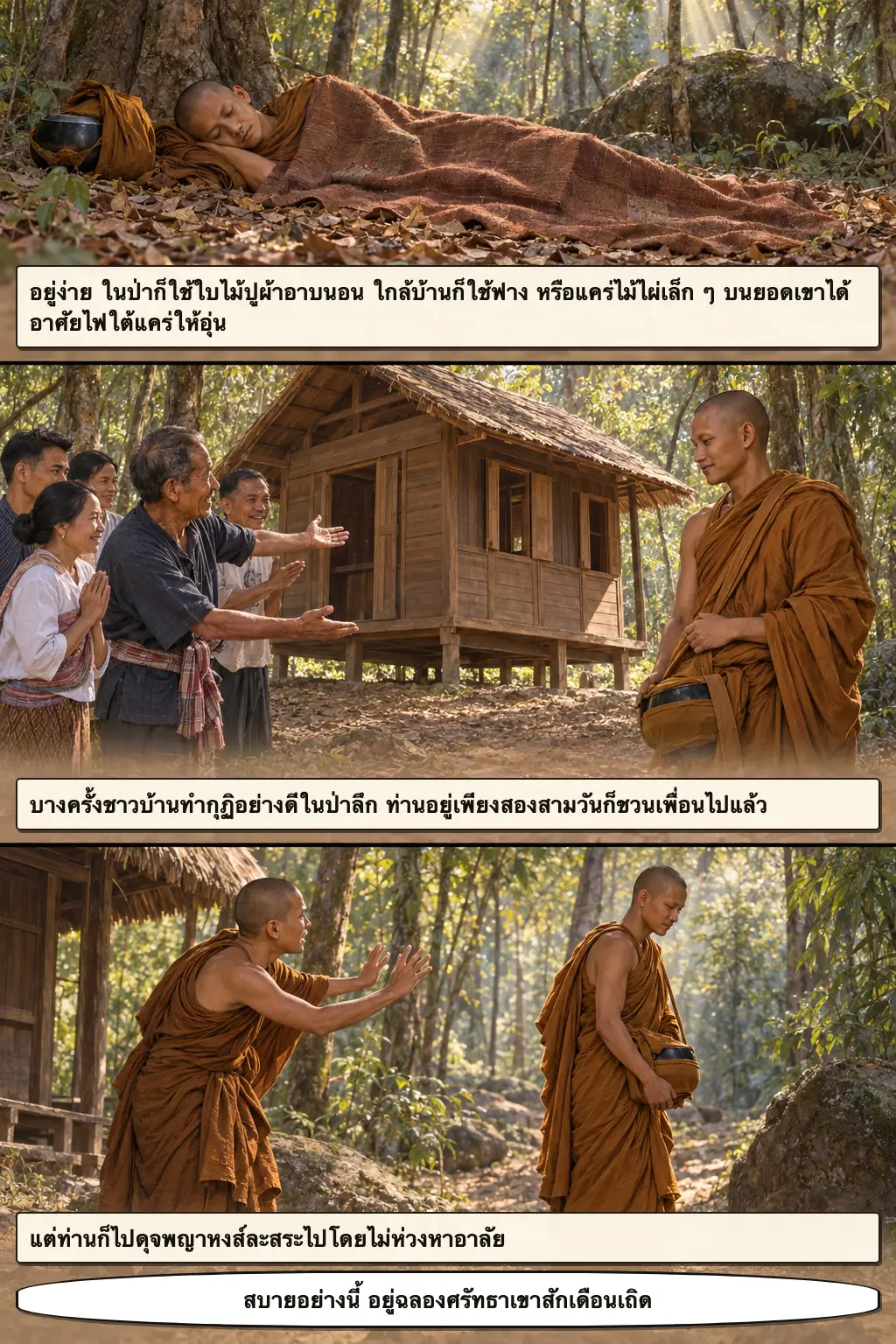 หลวงปู่ชอบ ฐานสโม ตอนที่ ๓ หน้า ๓