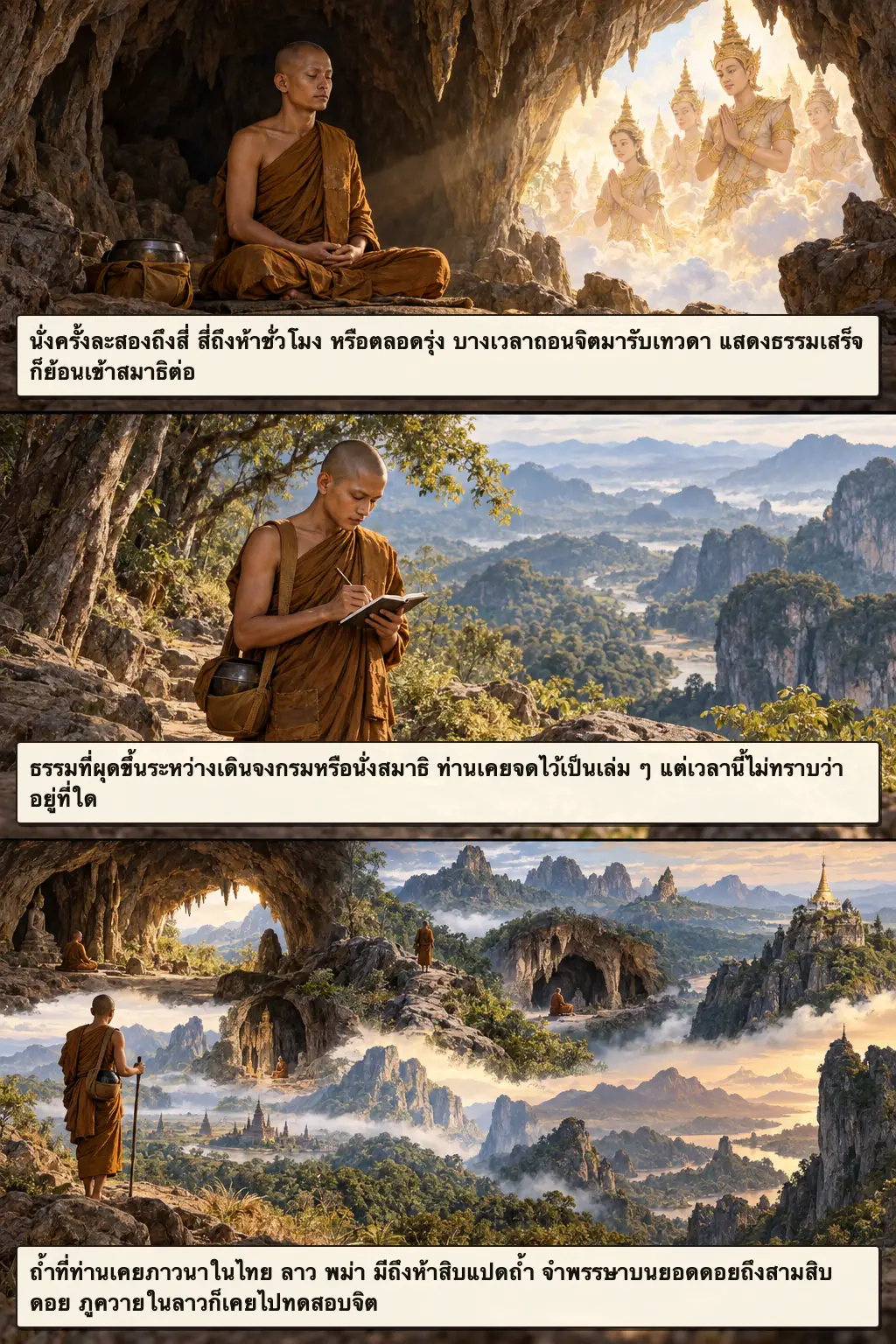 หลวงปู่ชอบ ฐานสโม ตอนที่ ๓ หน้า ๖