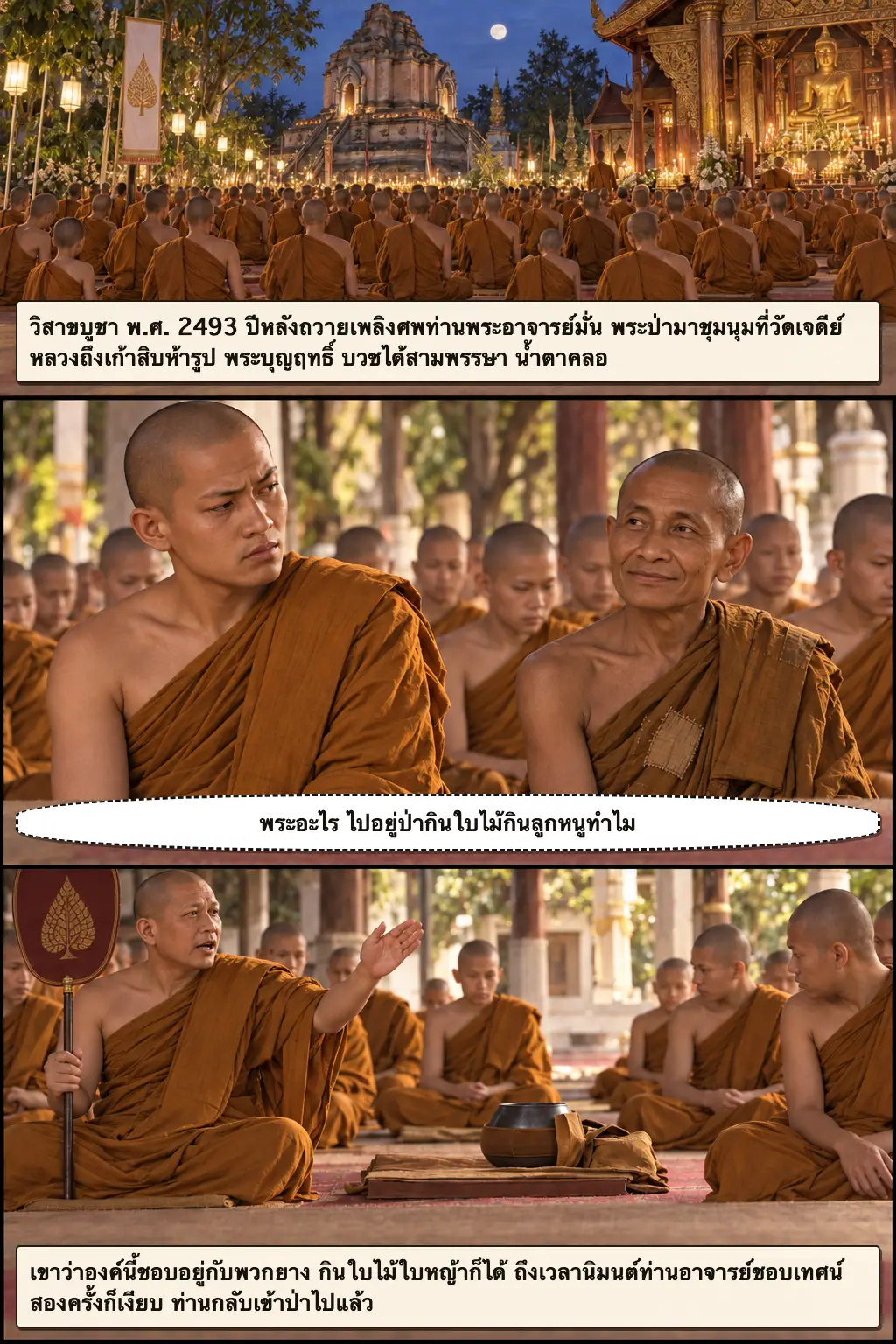 หลวงปู่ชอบ ฐานสโม ตอนที่ ๓ หน้า ๑๖