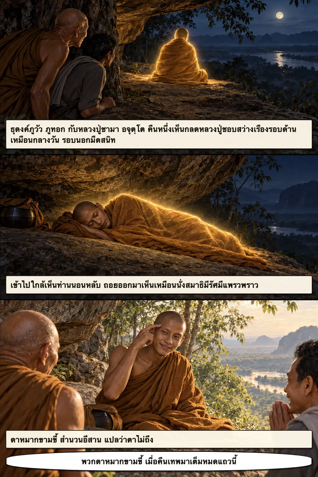 หลวงปู่ชอบ ฐานสโม ตอนที่ ๓ หน้า ๒๒