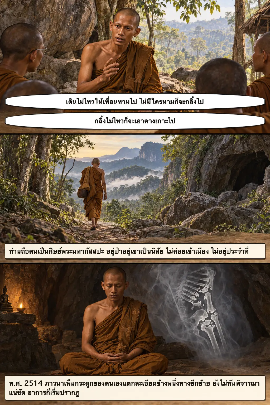 หลวงปู่ชอบ ฐานสโม ตอนที่ ๓ หน้า ๓๑