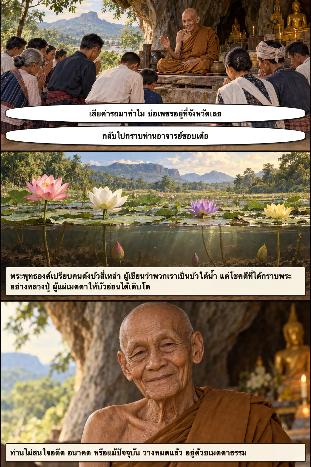 หลวงปู่ชอบ ฐานสโม ตอนที่ ๓ หน้า ๔๕