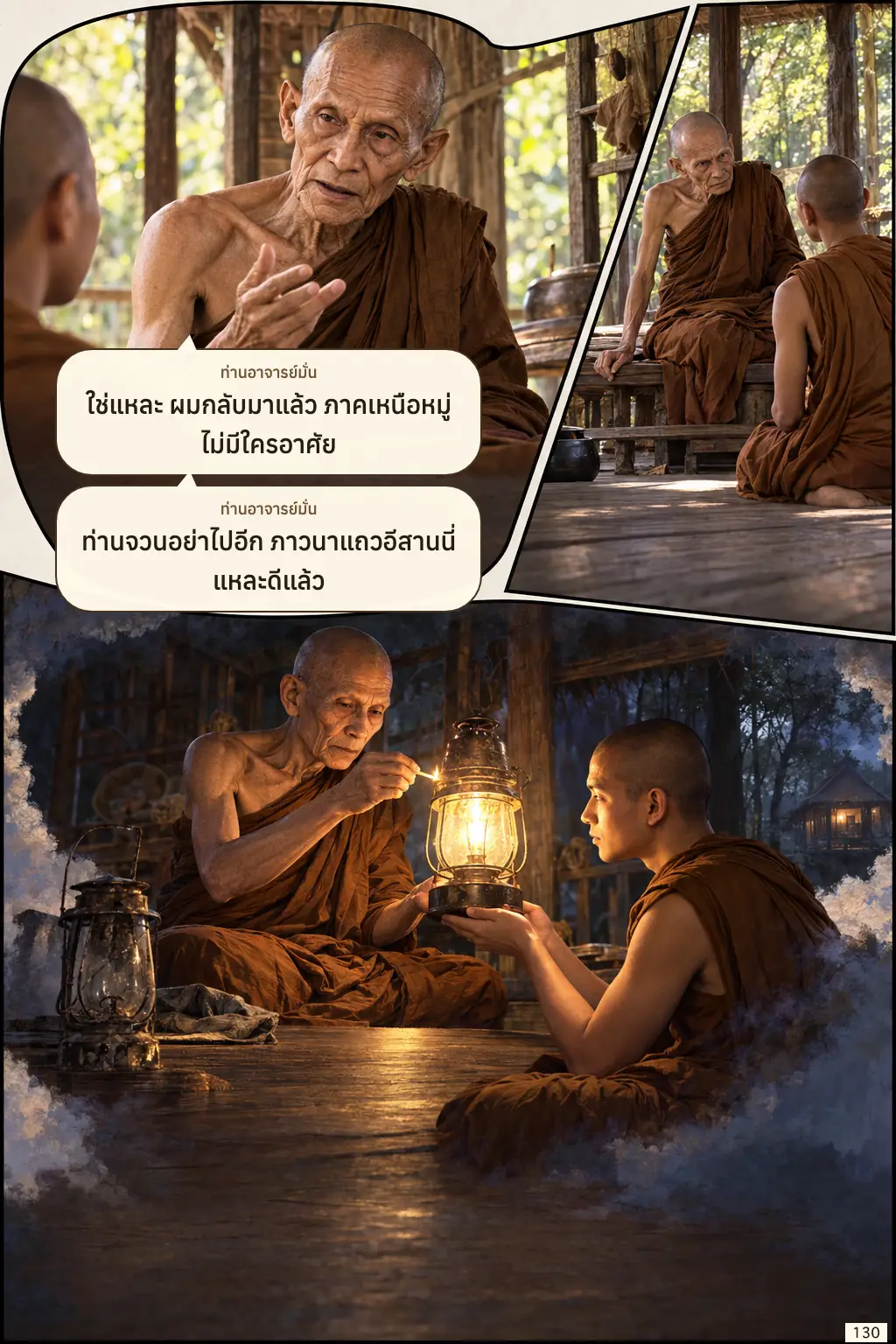 พระอาจารย์จวน กุลเชฏฺโฐ ตอนที่ ๑ หน้า ๑๓๑