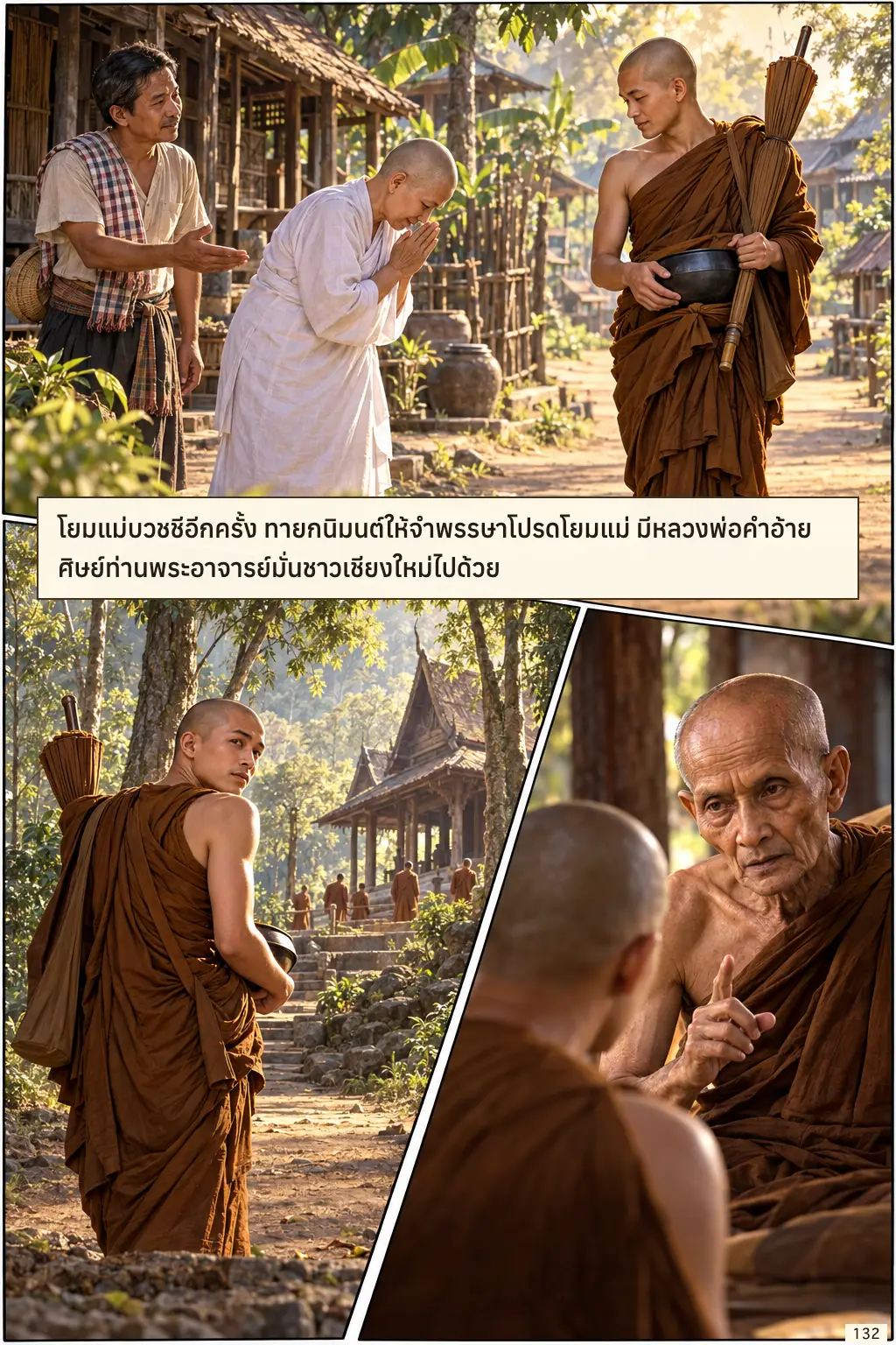 พระอาจารย์จวน กุลเชฏฺโฐ ตอนที่ ๑ หน้า ๑๓๓