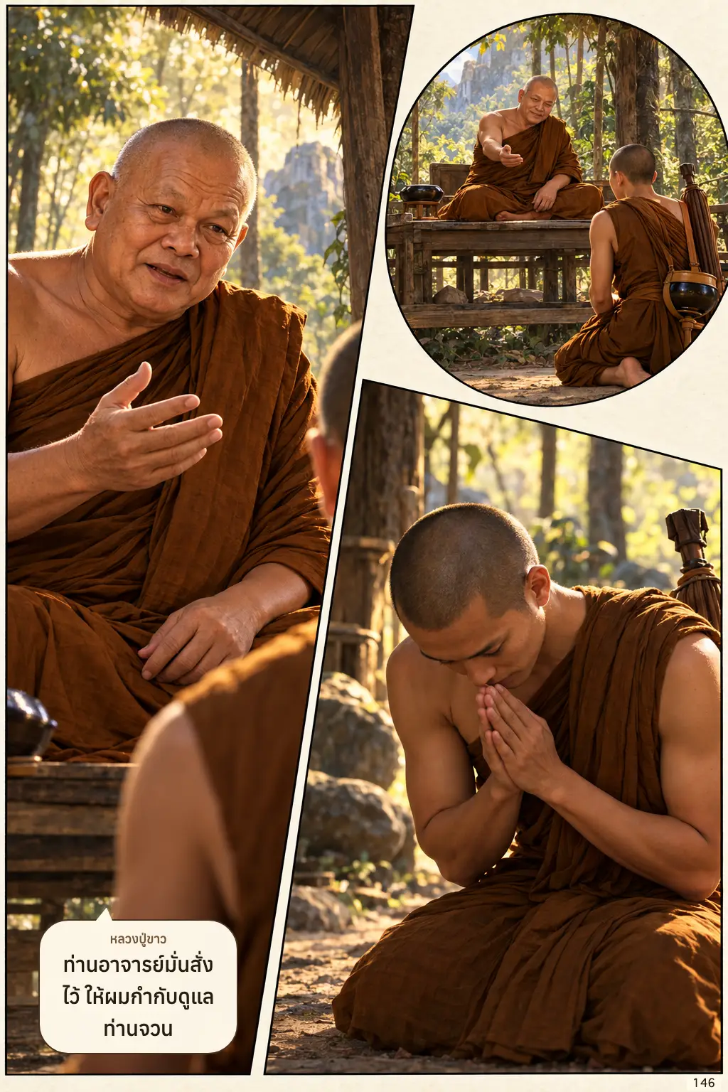 พระอาจารย์จวน กุลเชฏฺโฐ ตอนที่ ๑ หน้า ๑๔๗