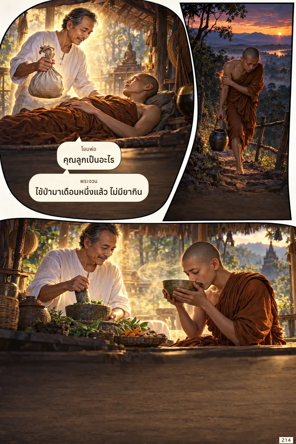 พระอาจารย์จวน กุลเชฏฺโฐ ตอนที่ ๑ หน้า ๒๑๕