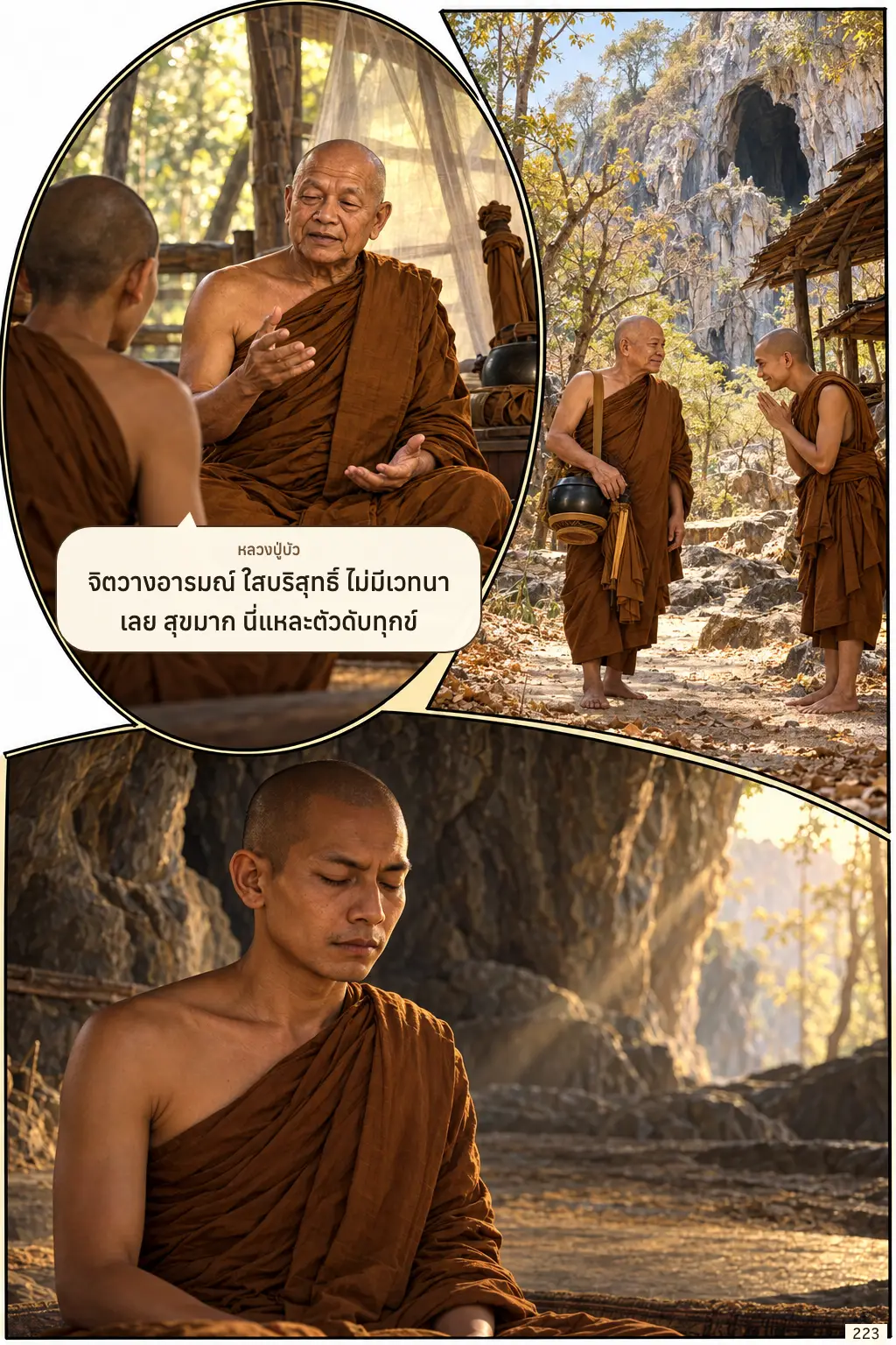 พระอาจารย์จวน กุลเชฏฺโฐ ตอนที่ ๑ หน้า ๒๒๔