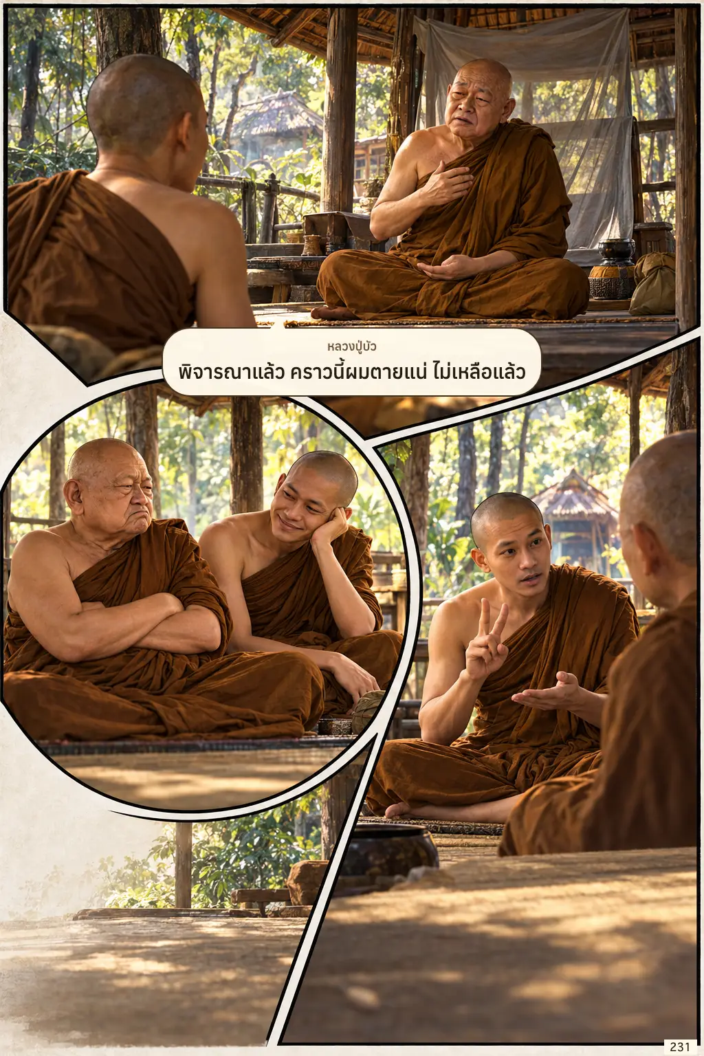 พระอาจารย์จวน กุลเชฏฺโฐ ตอนที่ ๑ หน้า ๒๓๒