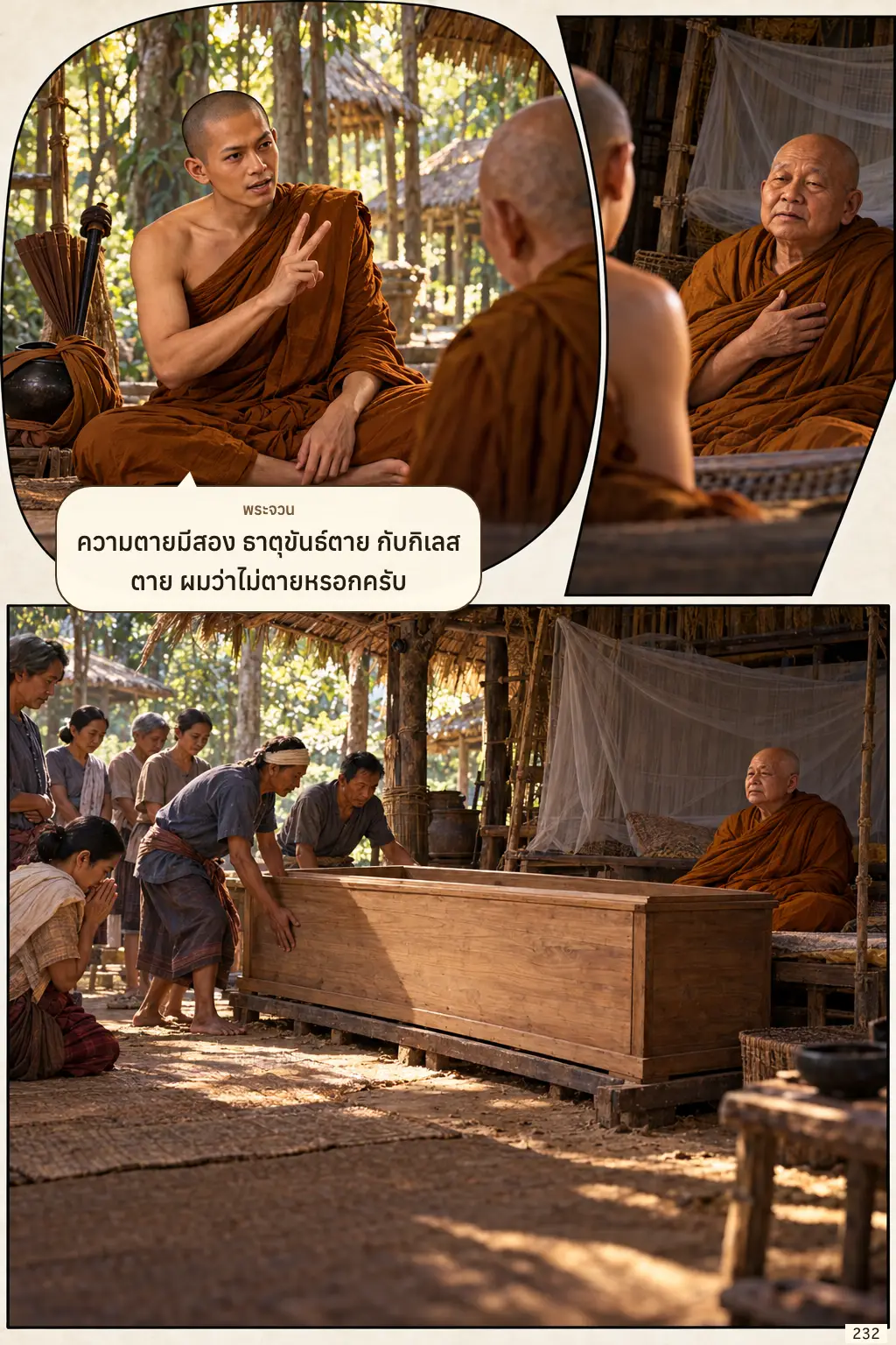 พระอาจารย์จวน กุลเชฏฺโฐ ตอนที่ ๑ หน้า ๒๓๓
