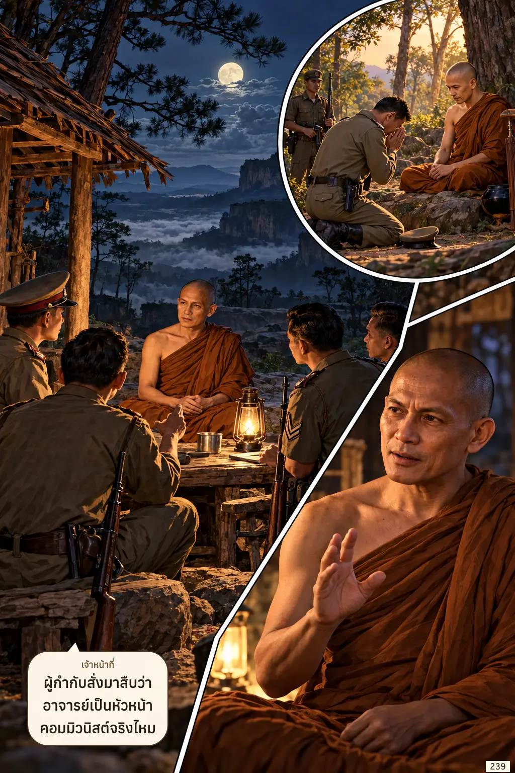 พระอาจารย์จวน กุลเชฏฺโฐ ตอนที่ ๑ หน้า ๒๔๐
