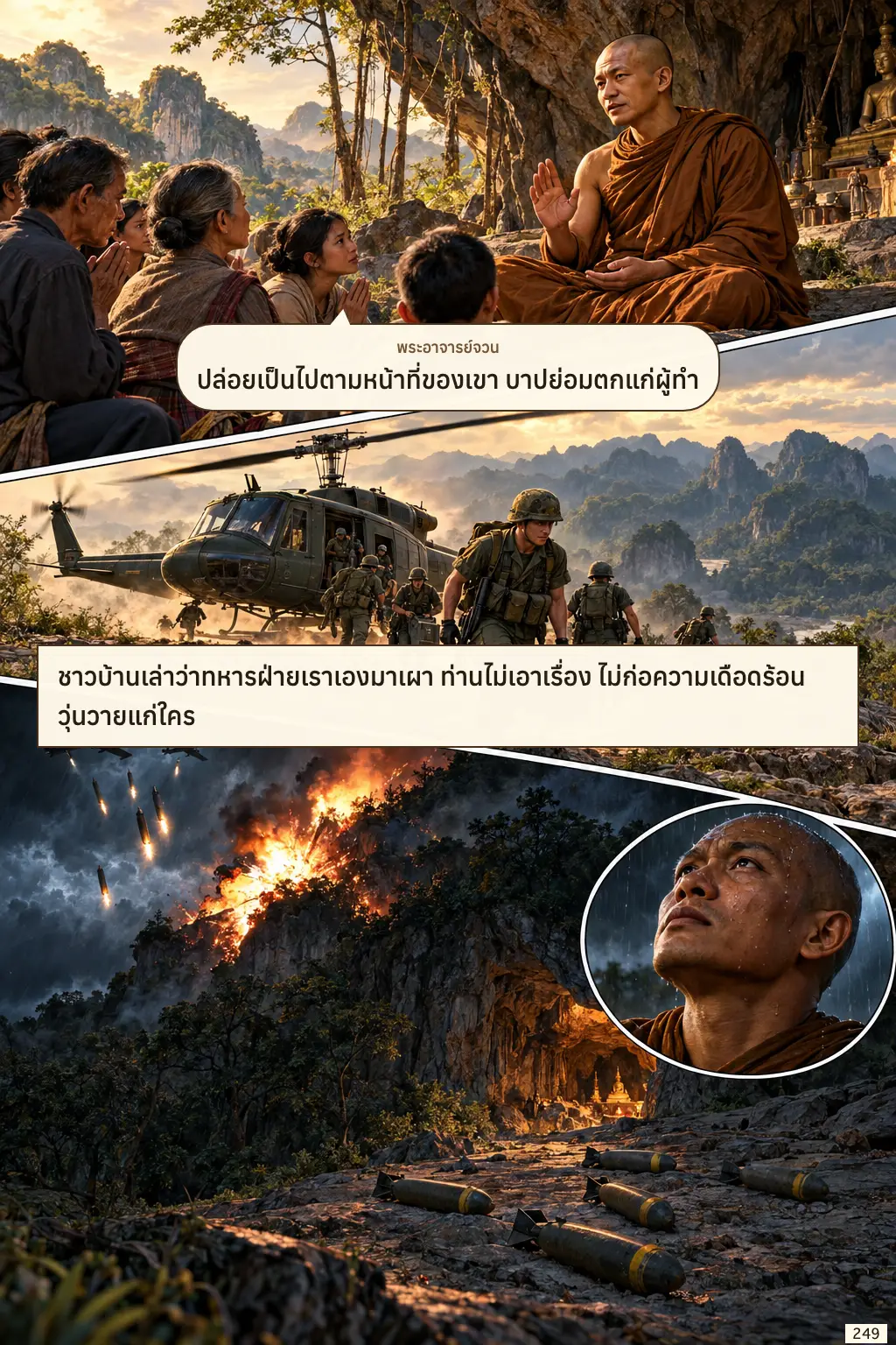พระอาจารย์จวน กุลเชฏฺโฐ ตอนที่ ๑ หน้า ๒๕๐