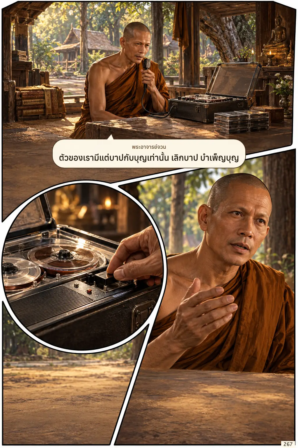 พระอาจารย์จวน กุลเชฏฺโฐ ตอนที่ ๑ หน้า ๒๖๘