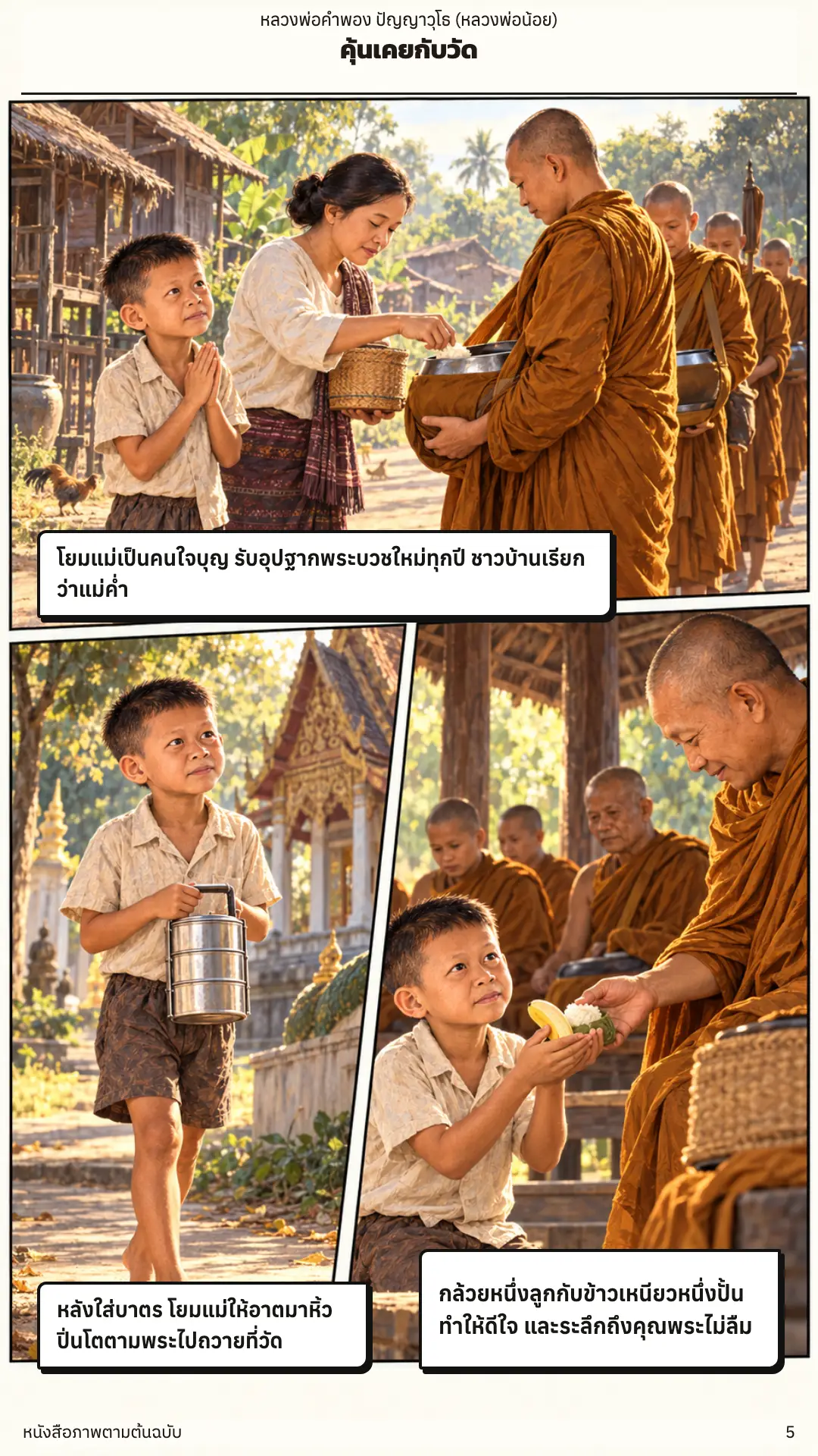 หลวงพ่อคำพอง ปัญญาวุโธ ตอนที่ ๑ หน้า ๖