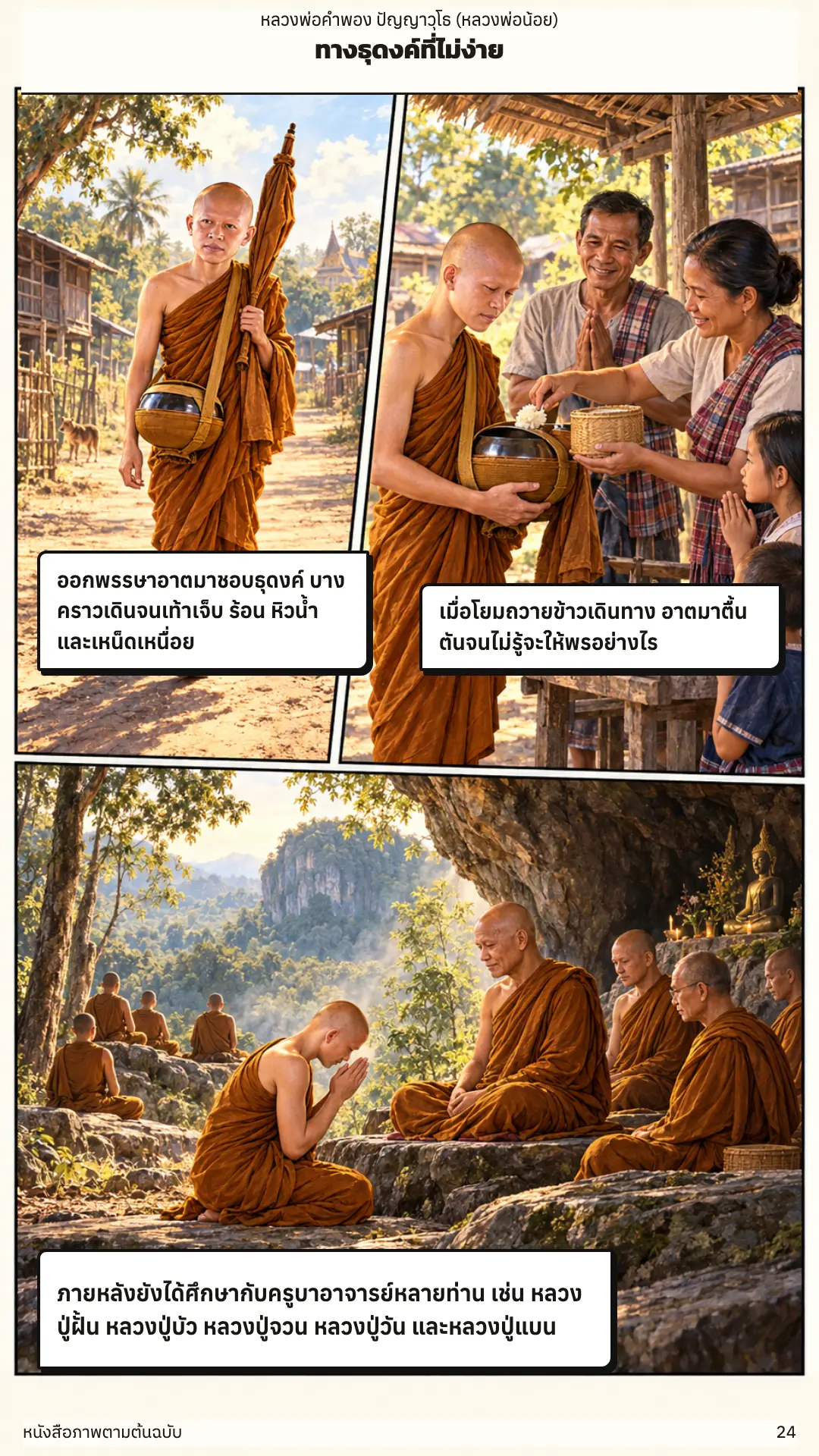 หลวงพ่อคำพอง ปัญญาวุโธ ตอนที่ ๑ หน้า ๒๕