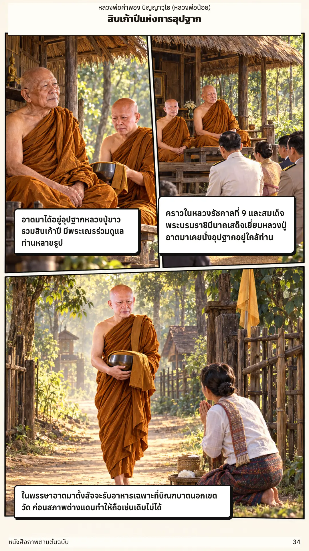 หลวงพ่อคำพอง ปัญญาวุโธ ตอนที่ ๑ หน้า ๓๕