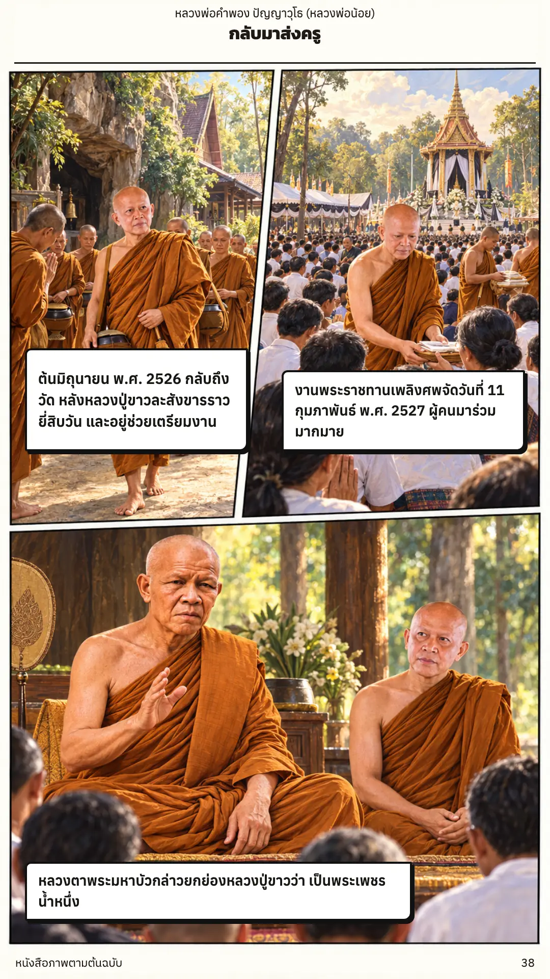 หลวงพ่อคำพอง ปัญญาวุโธ ตอนที่ ๑ หน้า ๓๙