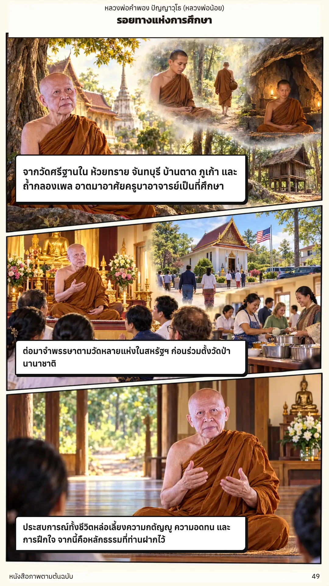 หลวงพ่อคำพอง ปัญญาวุโธ ตอนที่ ๑ หน้า ๕๐