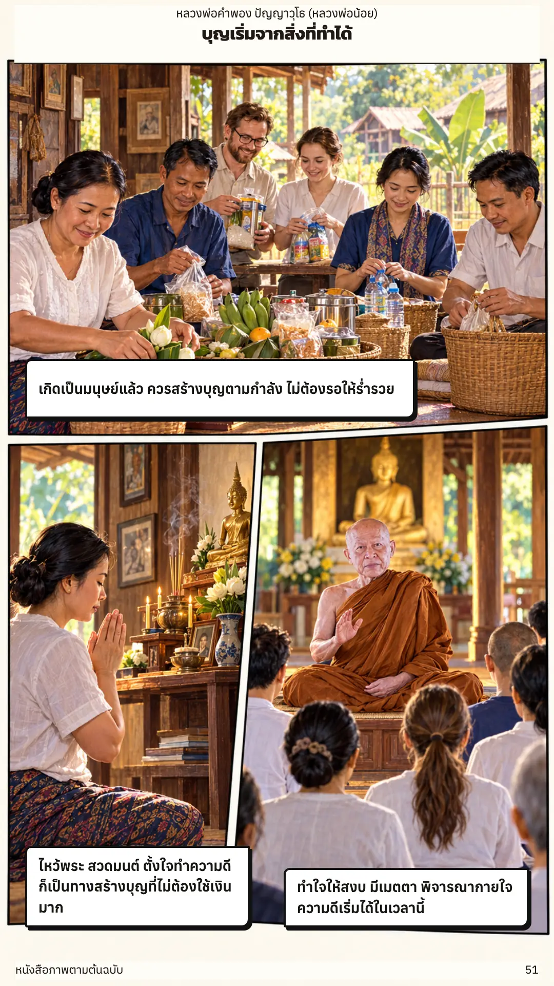 หลวงพ่อคำพอง ปัญญาวุโธ ตอนที่ ๑ หน้า ๕๒