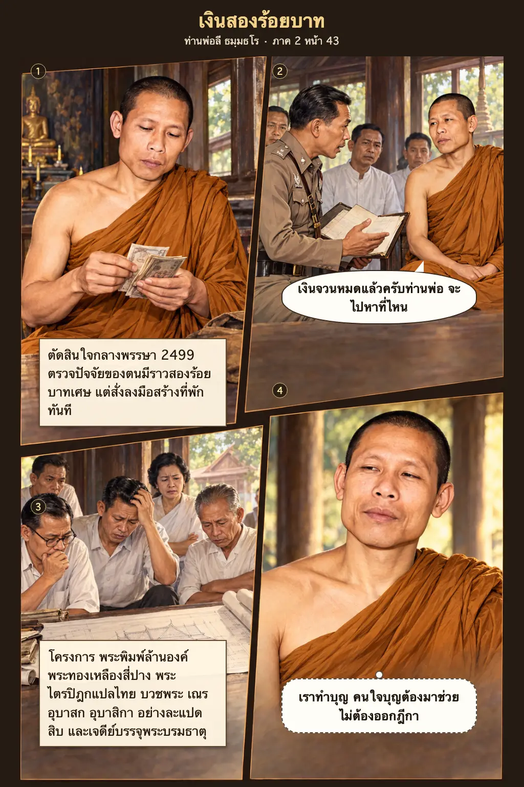 ท่านพ่อลี ธมฺมธโร ตอนที่ ๒ หน้า ๔๔