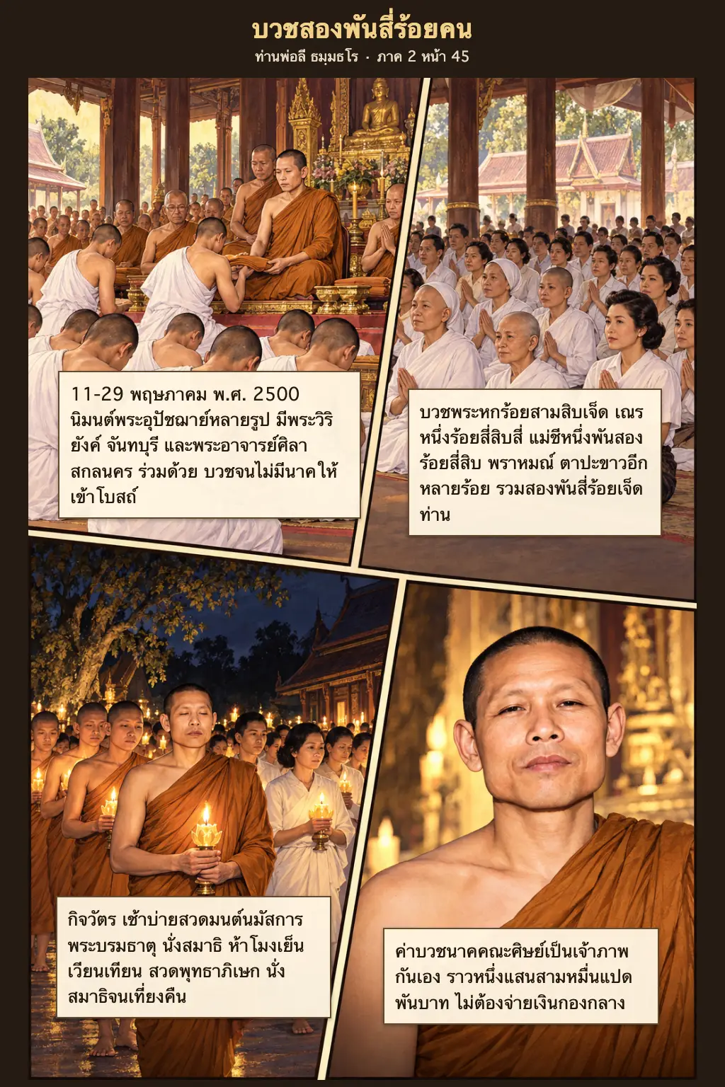 ท่านพ่อลี ธมฺมธโร ตอนที่ ๒ หน้า ๔๖