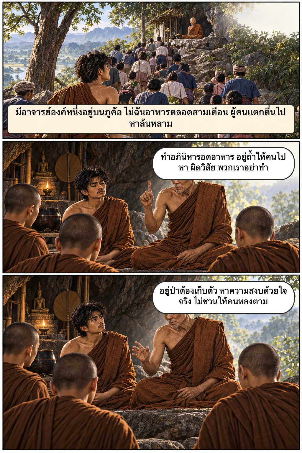 ท่านพระอาจารย์มั่น ภูริทัตโต ตอนที่ ๒ หน้า ๕๕