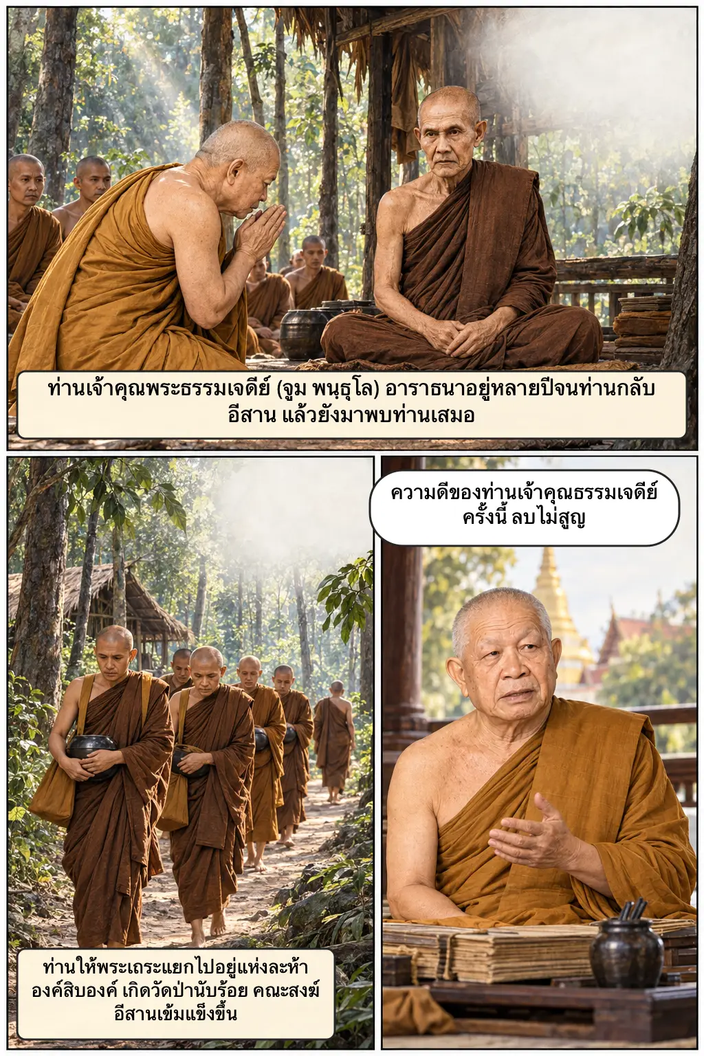 ท่านพระอาจารย์มั่น ภูริทัตโต ตอนที่ ๖ หน้า ๔๐
