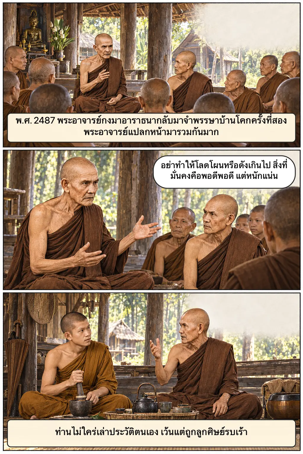 ท่านพระอาจารย์มั่น ภูริทัตโต ตอนที่ ๖ หน้า ๔๑