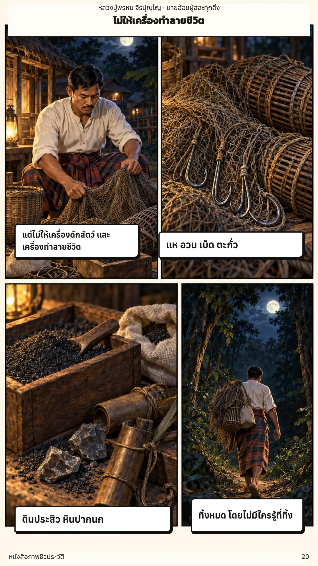 หลวงปู่พรหม จิรปุญฺโญ ตอนที่ ๑ หน้า ๒๑