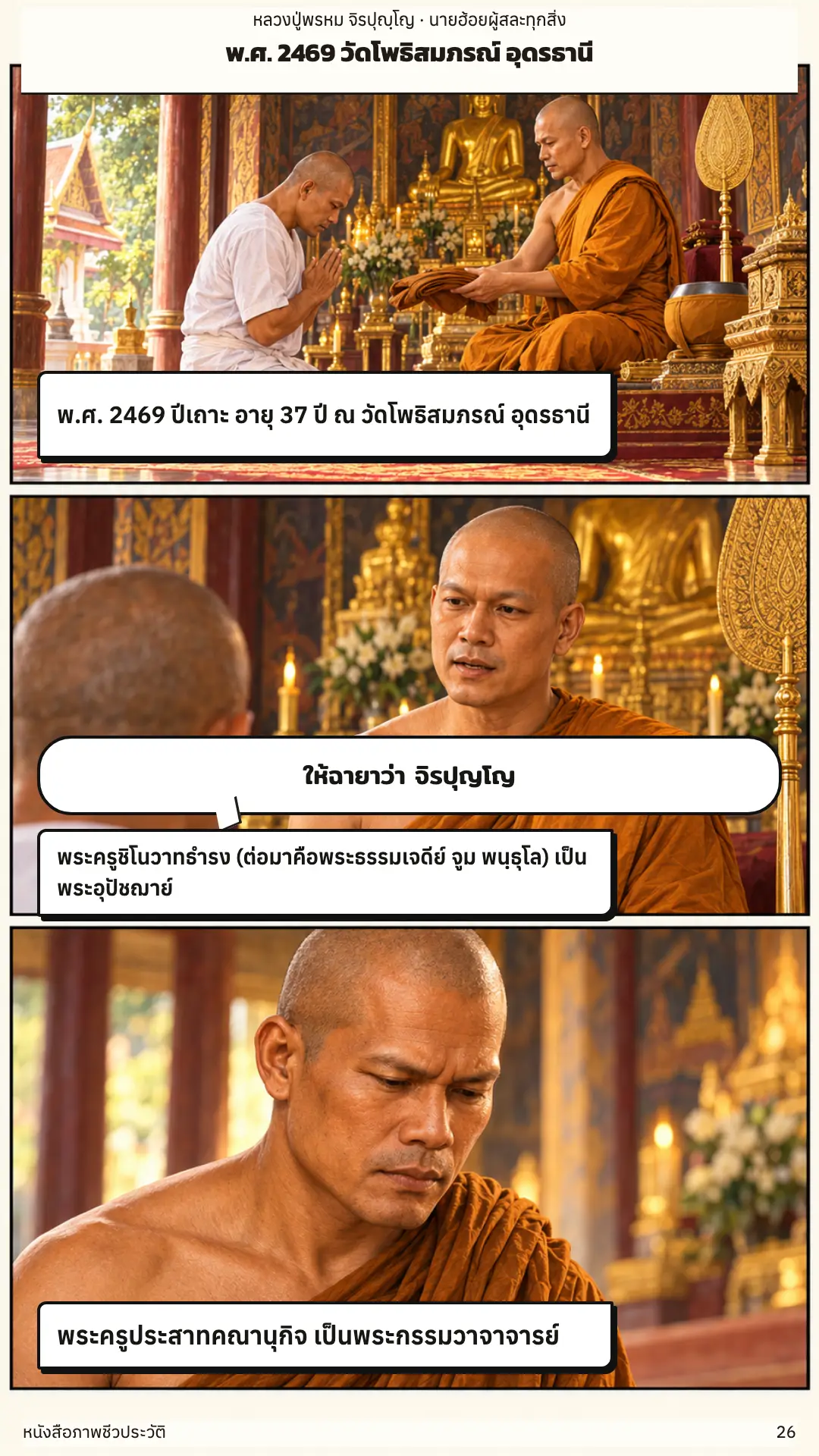 หลวงปู่พรหม จิรปุญฺโญ ตอนที่ ๑ หน้า ๒๗