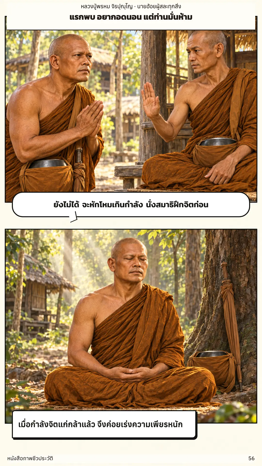 หลวงปู่พรหม จิรปุญฺโญ ตอนที่ ๑ หน้า ๕๗