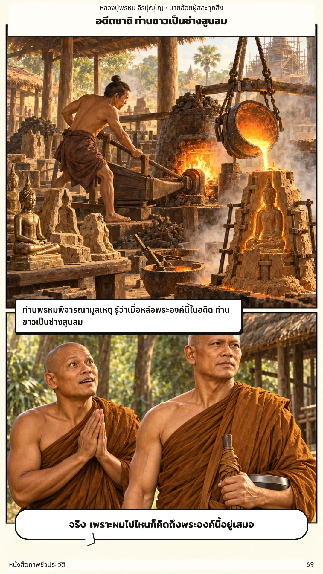 หลวงปู่พรหม จิรปุญฺโญ ตอนที่ ๑ หน้า ๗๐
