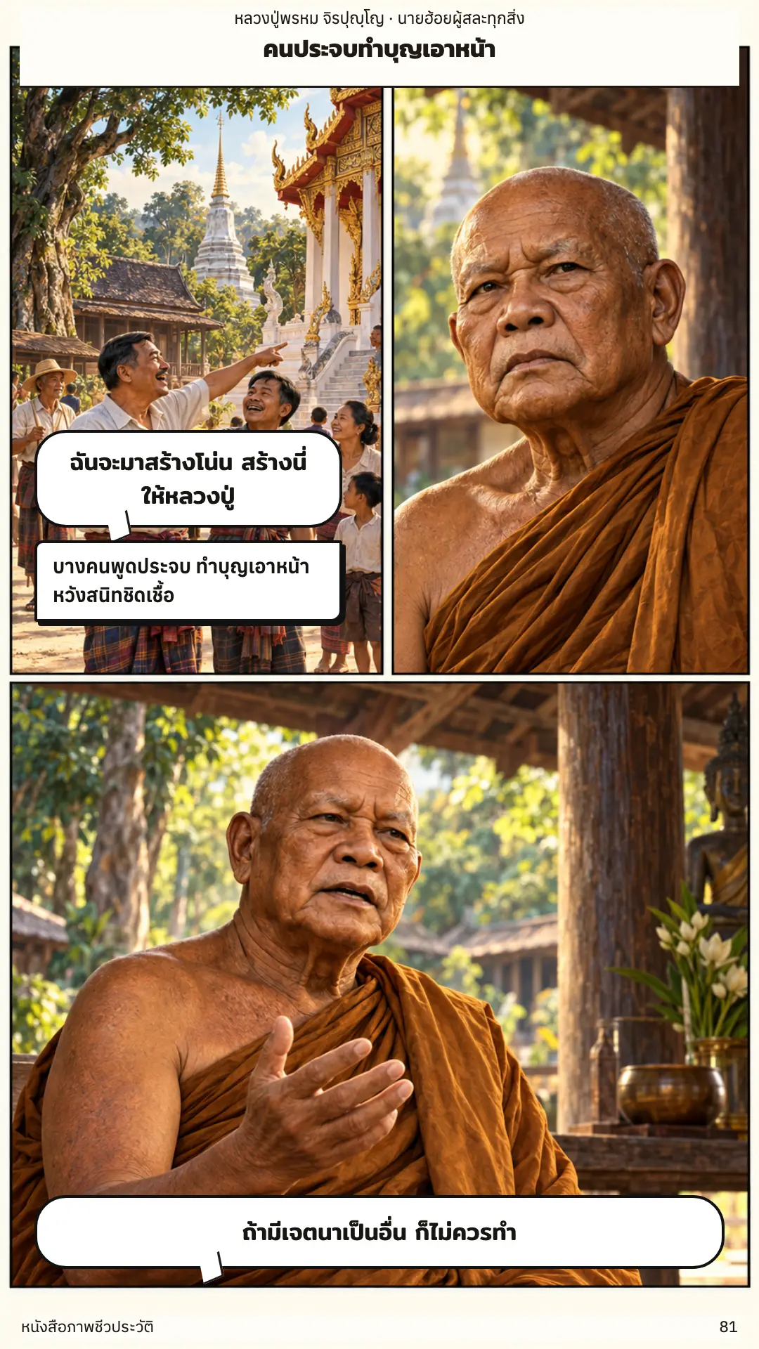 หลวงปู่พรหม จิรปุญฺโญ ตอนที่ ๑ หน้า ๘๒