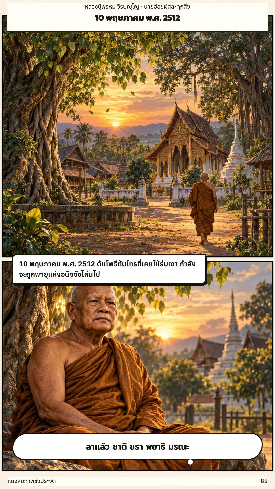 หลวงปู่พรหม จิรปุญฺโญ ตอนที่ ๑ หน้า ๘๖