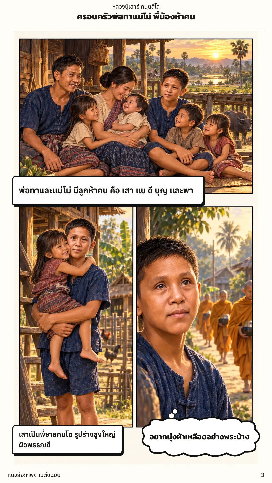 หลวงปู่เสาร์ กนฺตสีโล ตอนที่ ๑ หน้า ๔