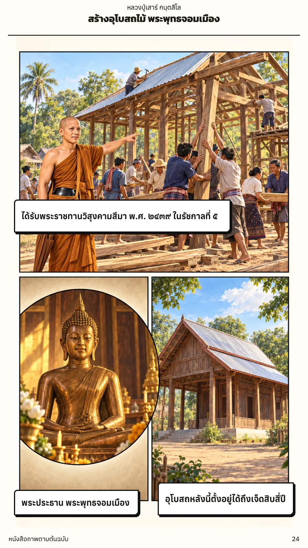 หลวงปู่เสาร์ กนฺตสีโล ตอนที่ ๑ หน้า ๒๕
