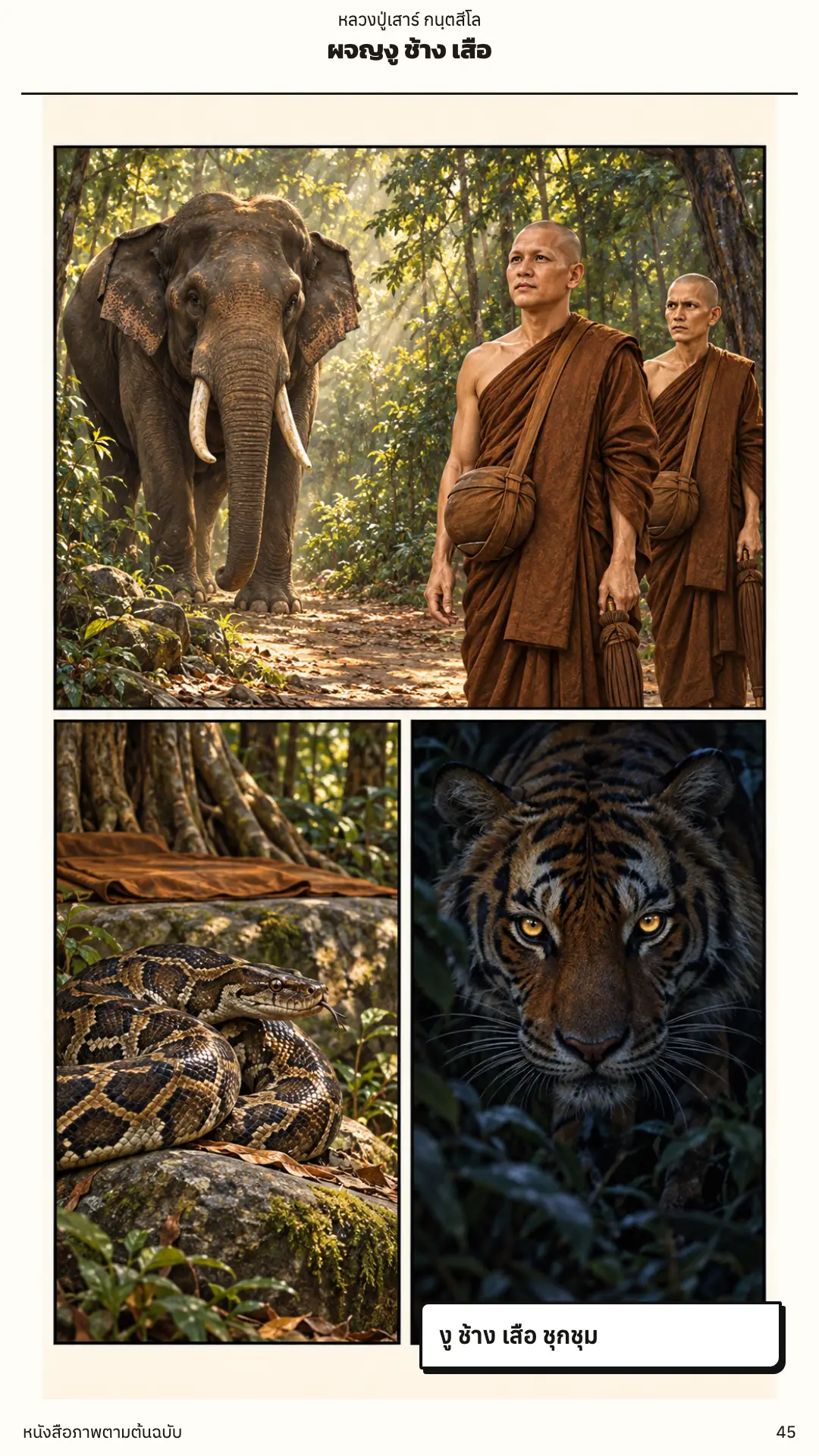 หลวงปู่เสาร์ กนฺตสีโล ตอนที่ ๑ หน้า ๔๖