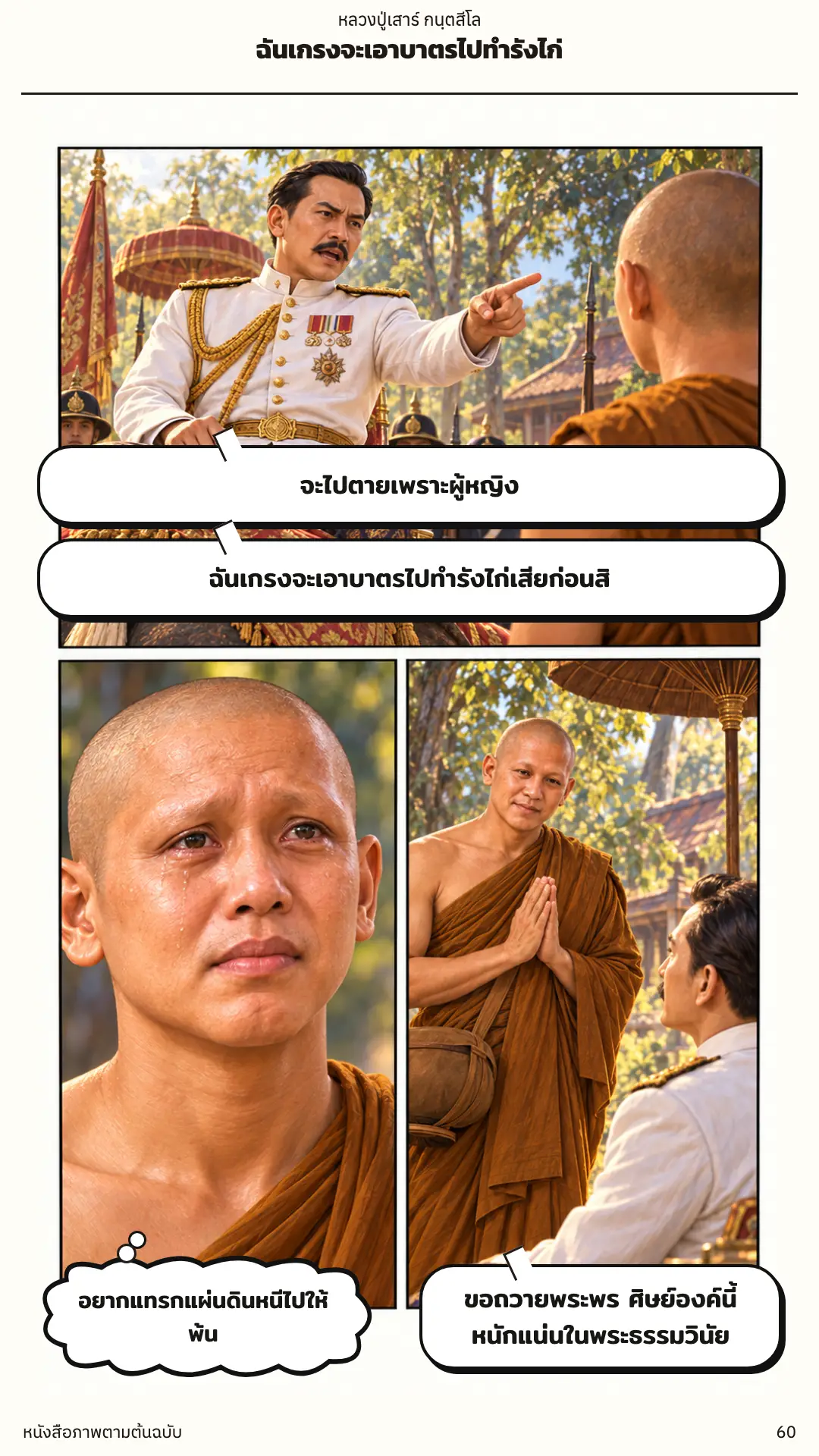หลวงปู่เสาร์ กนฺตสีโล ตอนที่ ๑ หน้า ๖๑